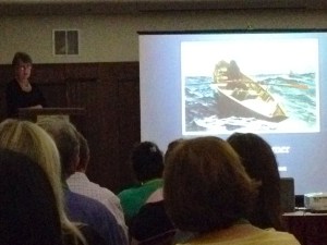 Jessica Nicoll's wonderful presentation on art and Maine.