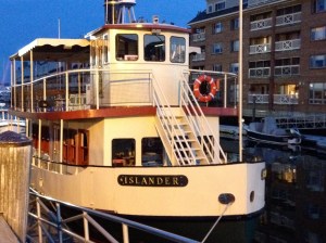 Our boat for tomorrow evening!